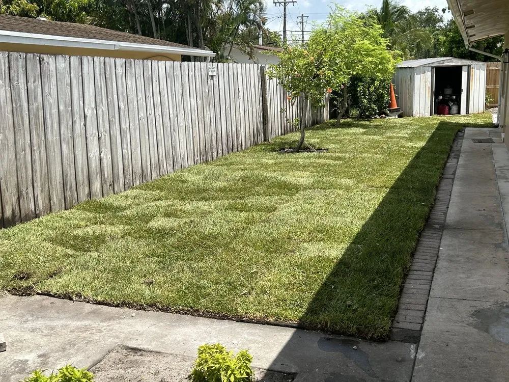 Affordable garden landscaping for beautiful yards in Pompano Beach, FL by Pro Touch