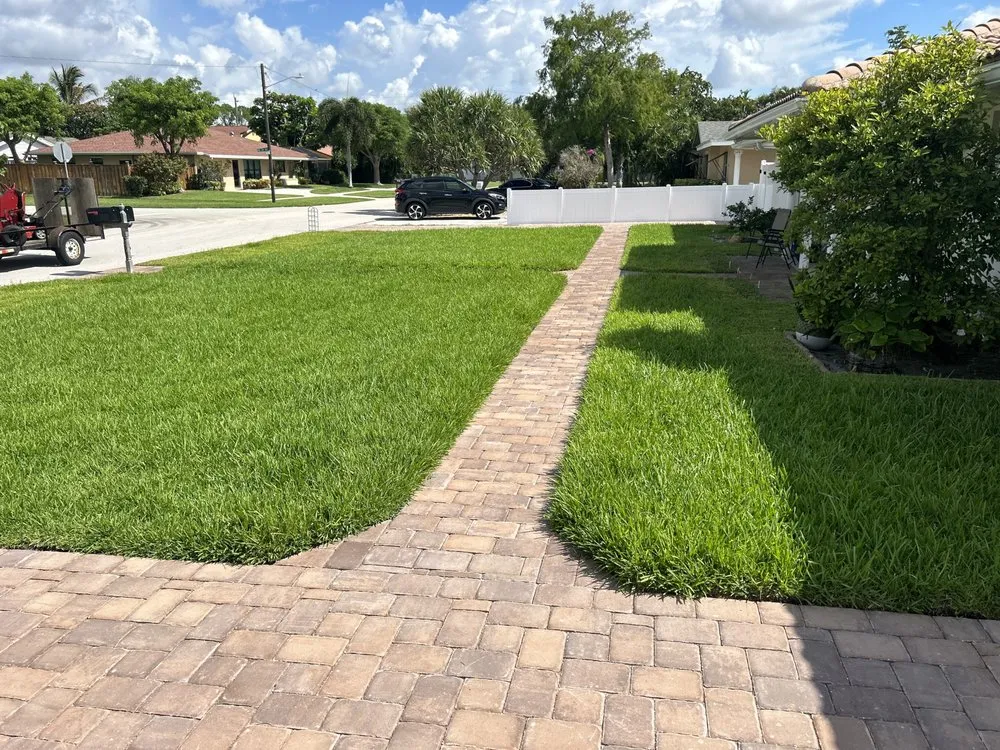 Custom residential landscaping for beautiful yards across Pompano Beach, FL - Pro Touch