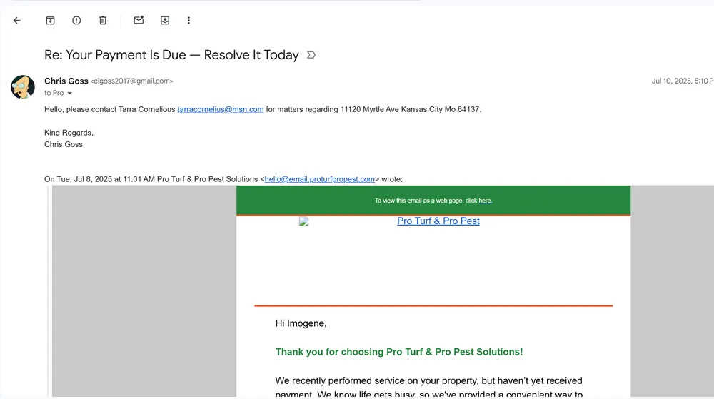 Professional lawn care service for beautiful yards in Belton, MO by Pro Turf and Pro Pest Solutions