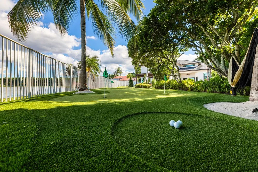 Professional landscape installation in Southwest Ranches, FL by Pro Turf Greens