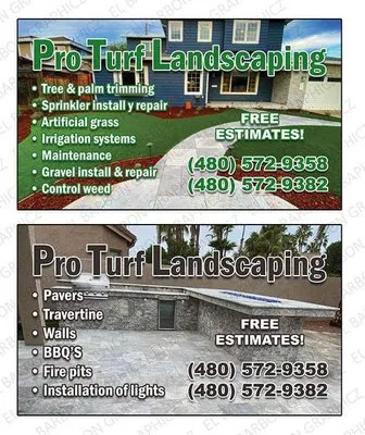 Pro Turf Landscaping Logo