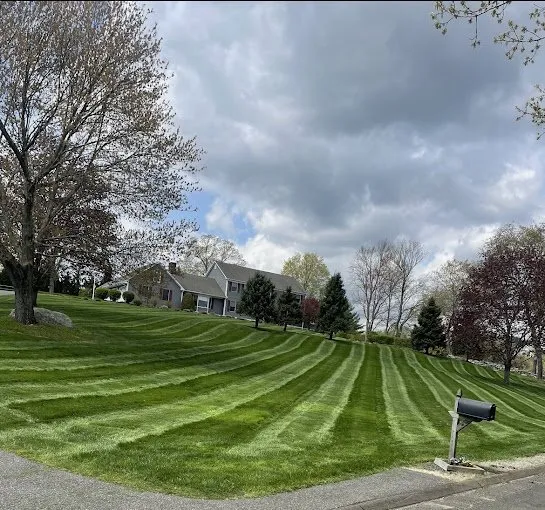 Affordable landscape installation in Newtown, CT by Pro Turf Lawn Care