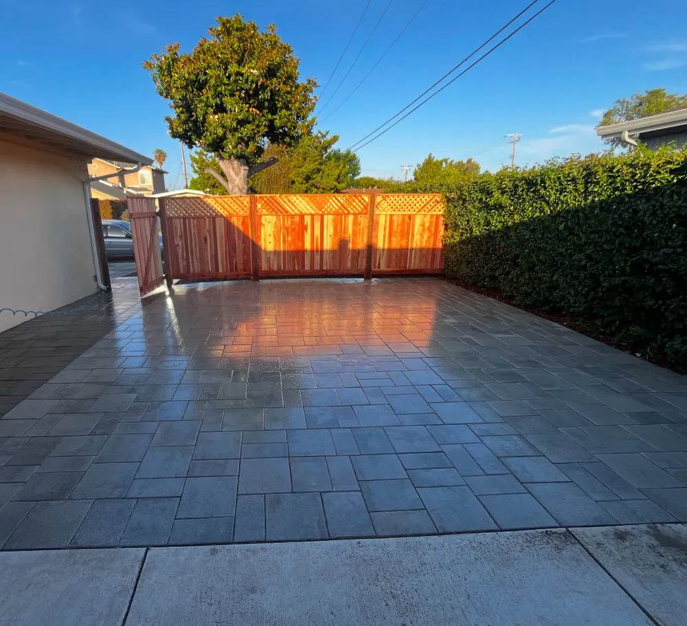 Professional yard maintenance in Santa Clara, CA by Pro Vision Hardscape