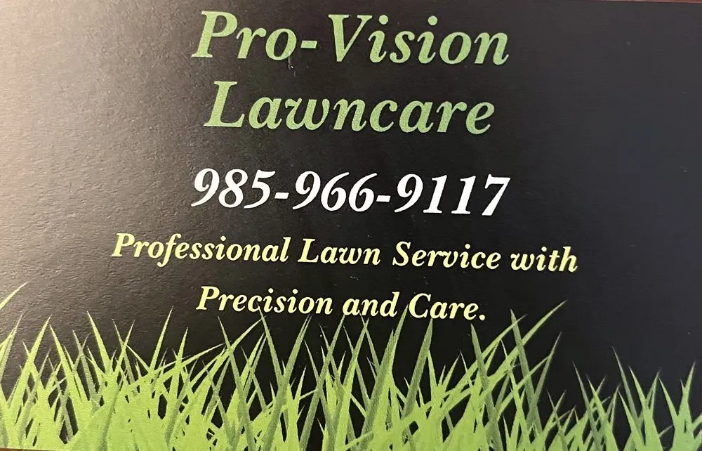 Professional lawn mowing service near you across Picayune, MS - Pro Vision Lawncare