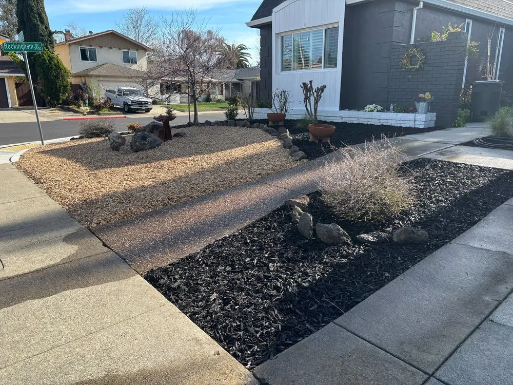 Custom garden landscaping for beautiful yards in Dublin, CA by ProCare Landscape Services