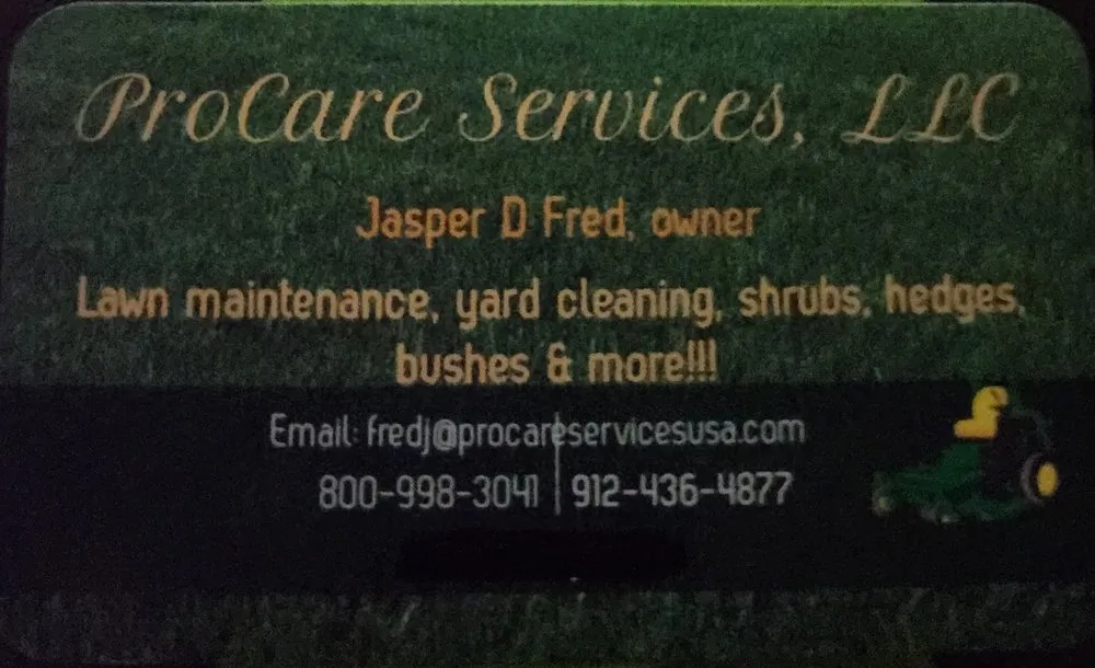 Custom lawn care service in Savannah, GA by ProCare Services