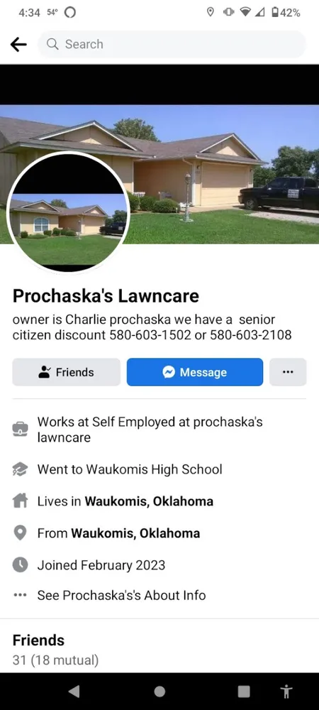 Reliable residential landscaping for year-round maintenance across Waukomis, OK - Prochaska's lawncare