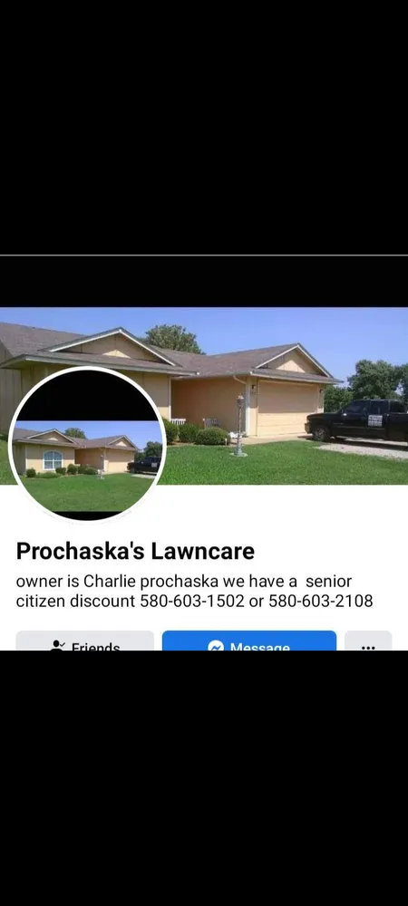 Professional yard maintenance in Waukomis, OK by Prochaska's lawncare