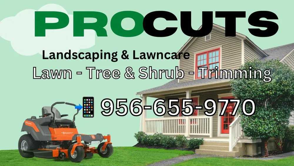 Affordable landscape installation in Mission, TX by Procut's Landscaping