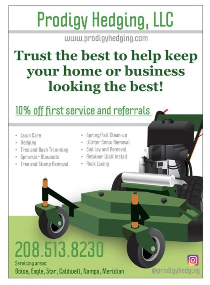 Reliable landscaping services in Boise, ID - Prodigy Hedging