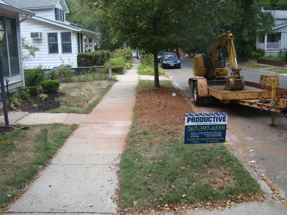 Affordable lawn mowing service for year-round maintenance in Bristol, PA by Productive Construction Services