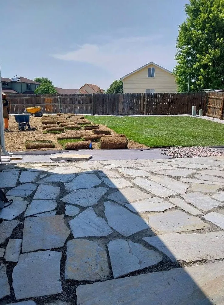 Local landscape installation for outdoor upgrades in Greeley, CO by Productive Stone