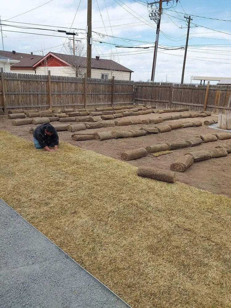 Custom landscaping services with custom design in Greeley, CO by Productive Stone