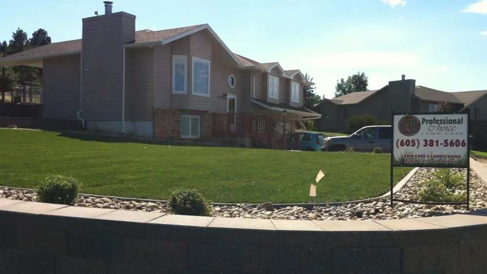 Professional residential landscaping for outdoor upgrades in Rapid City, SD by Professional Choice Lawn Care