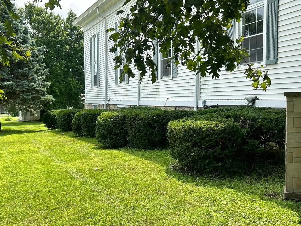 Custom landscape installation for residential properties across Payson, IL - Professional Edge Lawn Care