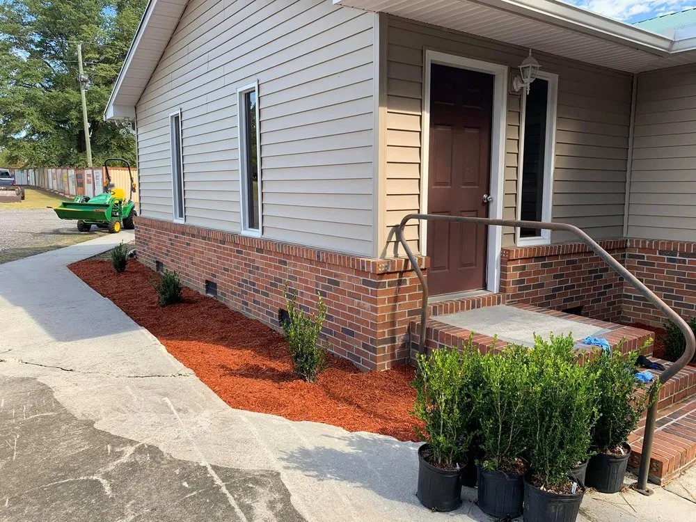 Custom lawn mowing service for beautiful yards in Barnwell, SC by Professional Grounds Management