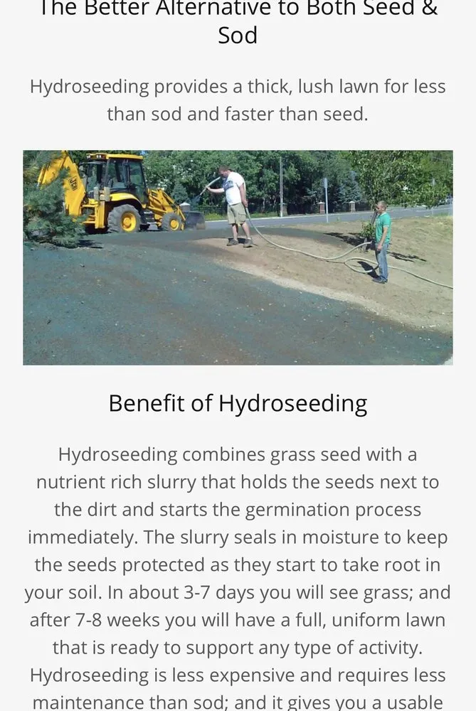 Trusted garden landscaping for year-round maintenance in Lake Point, UT by Professional Hydroseeding