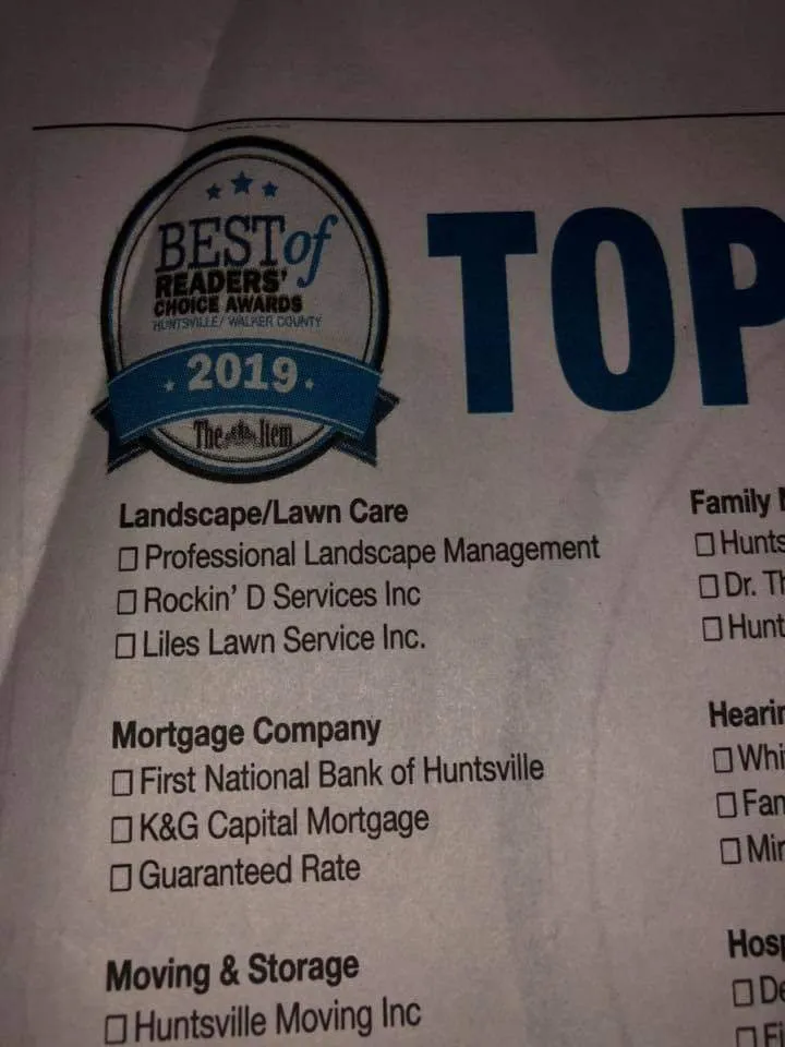 Top-rated landscape design experts serving Huntsville, TX - Professional Landscape Management