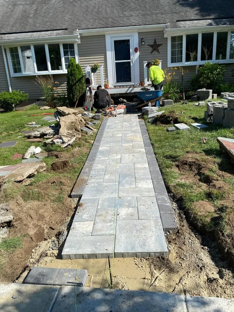 Reliable yard cleanup service with custom design in Abington, MA by Professional Landscaping And Construction