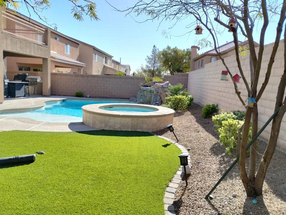 Trusted landscape installation for residential properties in Las Vegas, NV by Professional Landscaping Services