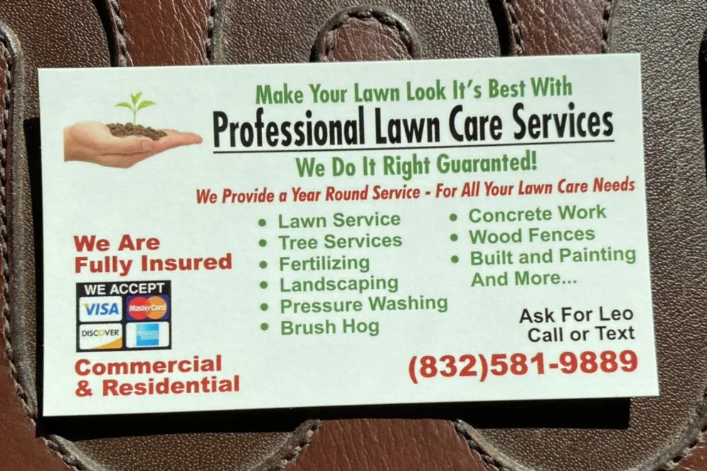 Reliable yard maintenance experts serving San Leon, TX - Professional Lawn Care Services