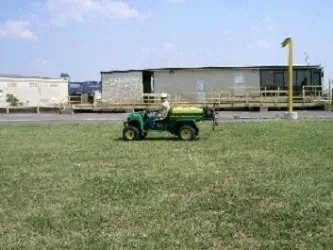 Professional outdoor landscaping with custom design in Jackson, TN by Professional Lawn Service