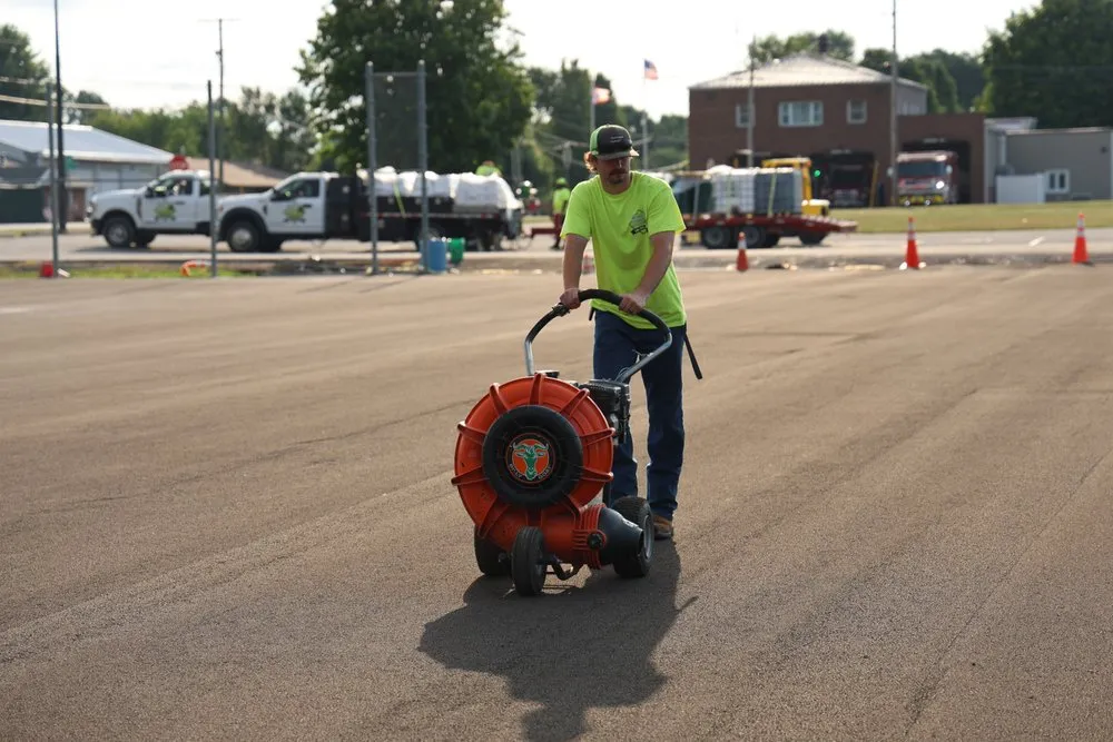 Affordable yard maintenance in Delaware, OH by Professional Pavement Services