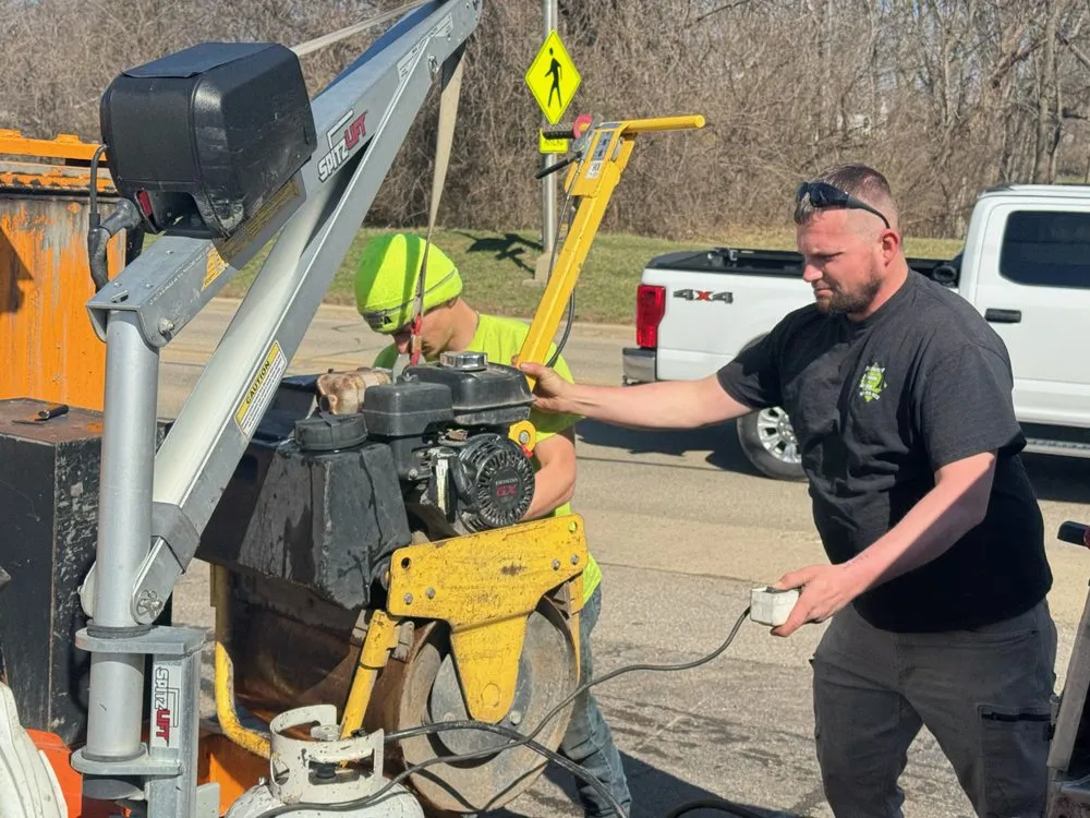 Professional yard cleanup service in Delaware, OH - Professional Pavement Services