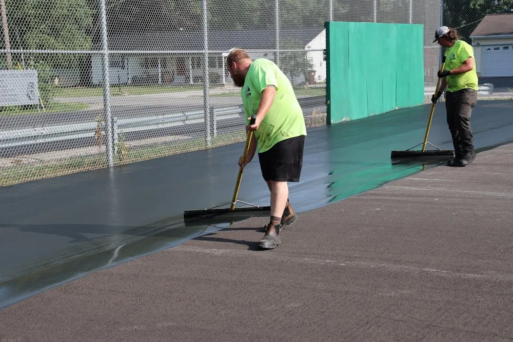 Professional landscape installation for homes in Delaware, OH by Professional Pavement Services