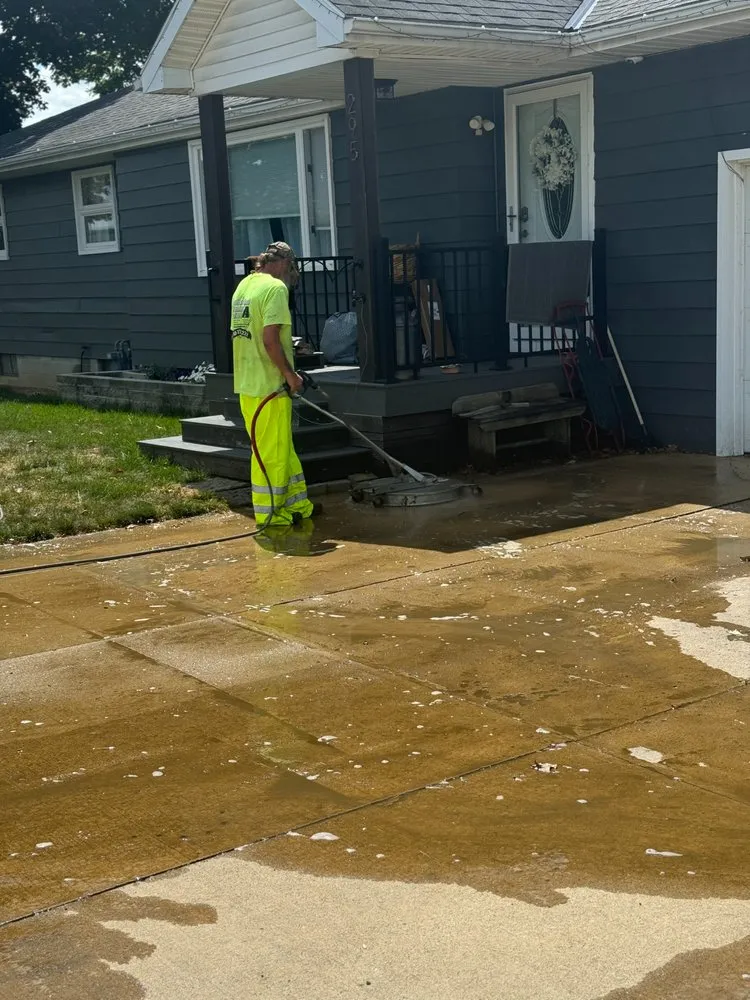 Affordable lawn mowing service with custom design in Findlay, OH by Professional Pavement Services