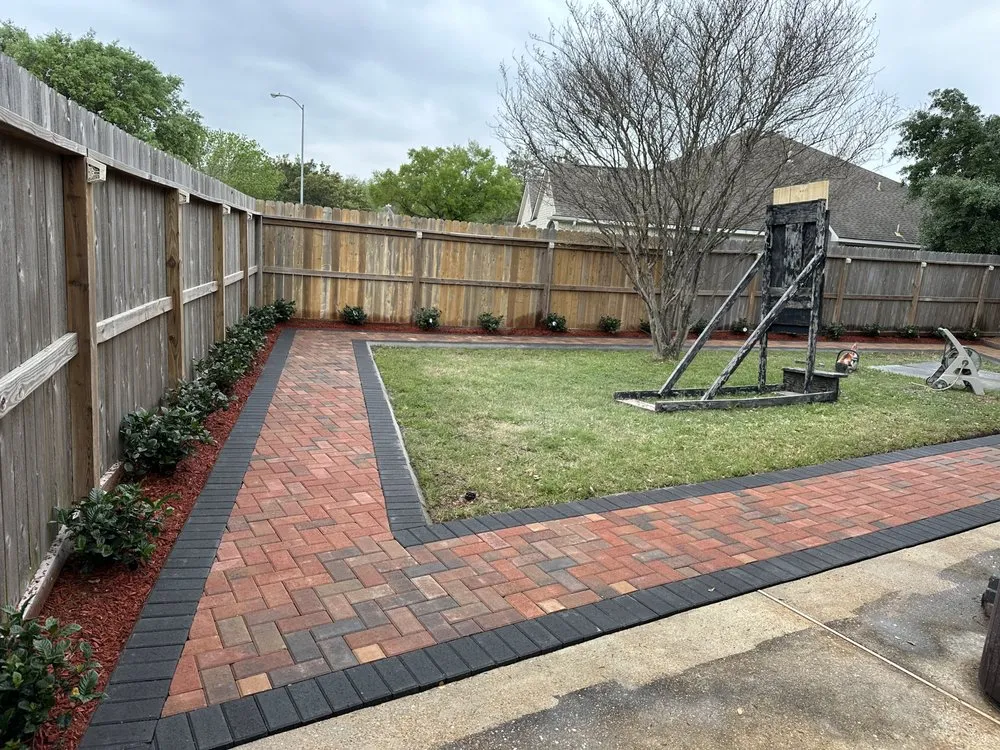 Reliable lawn mowing service in Houston, TX - Professional Pavers