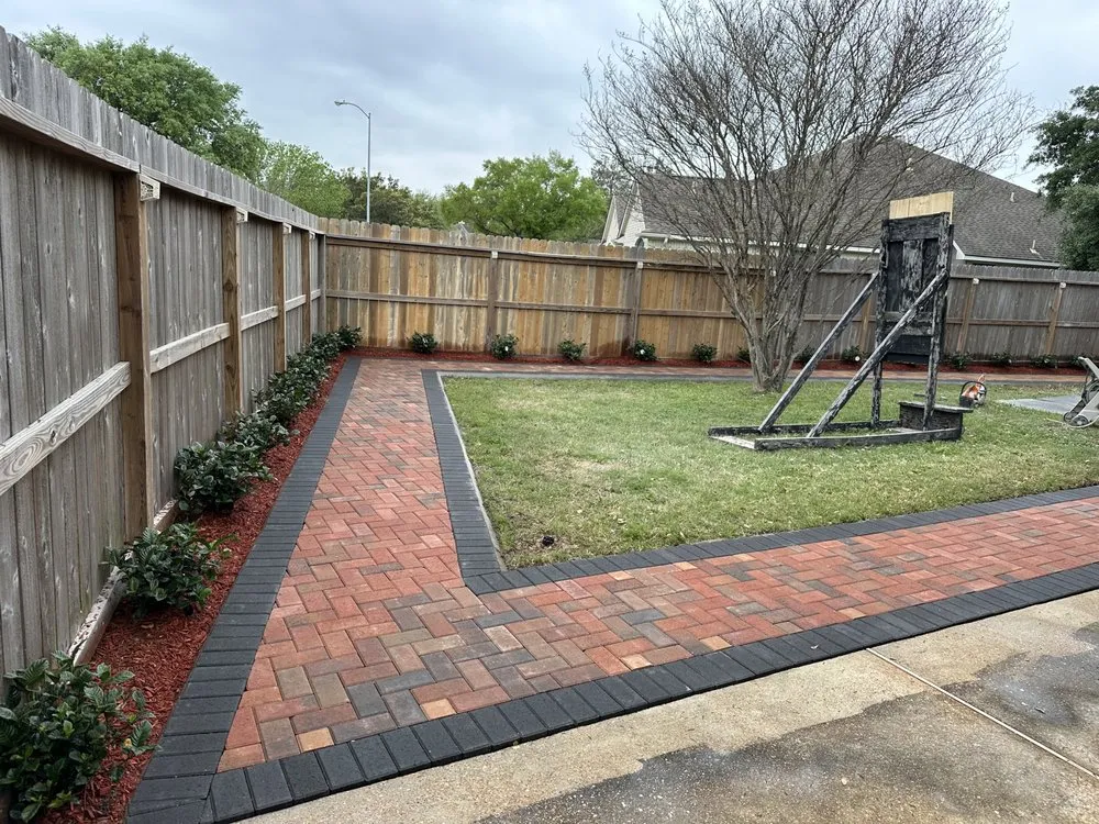 Trusted yard maintenance in Houston, TX by Professional Pavers