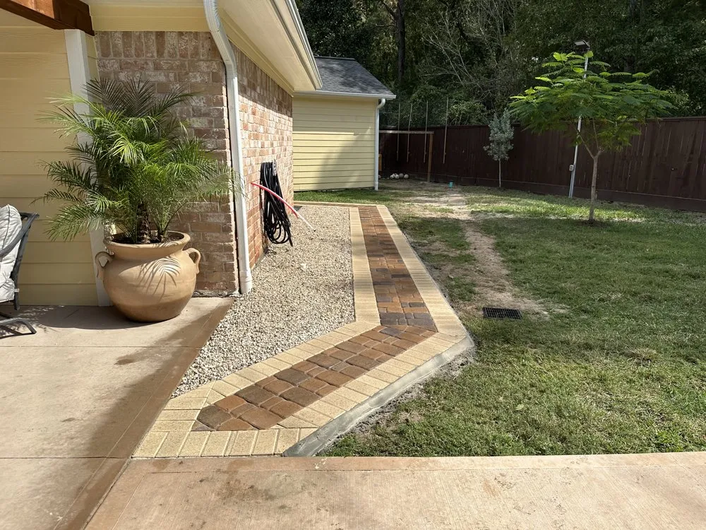 Affordable lawn mowing service in Houston, TX by Professional Pavers