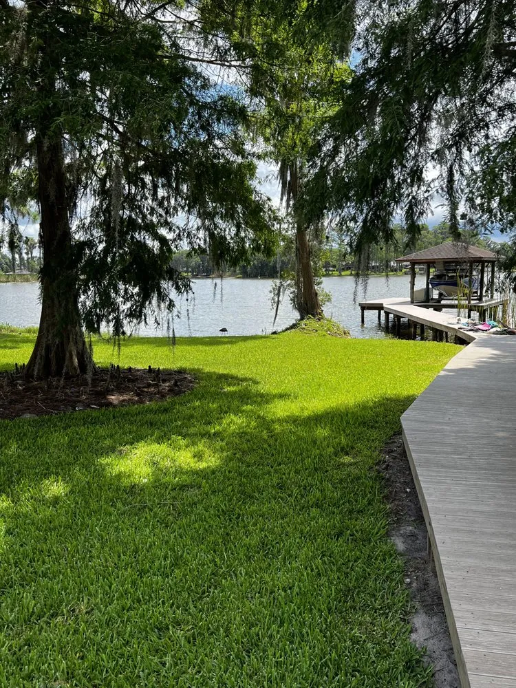 Local landscape installation in Spring Hill, FL by Professional Pest & Lawn Management