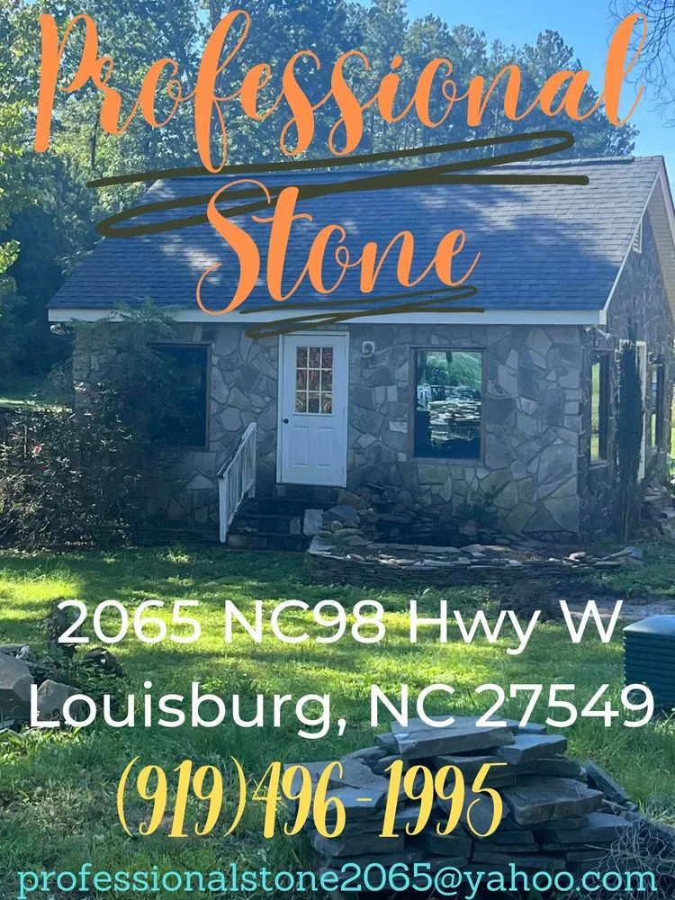 Trusted garden landscaping in Louisburg, NC by Professional Stone and Masonry