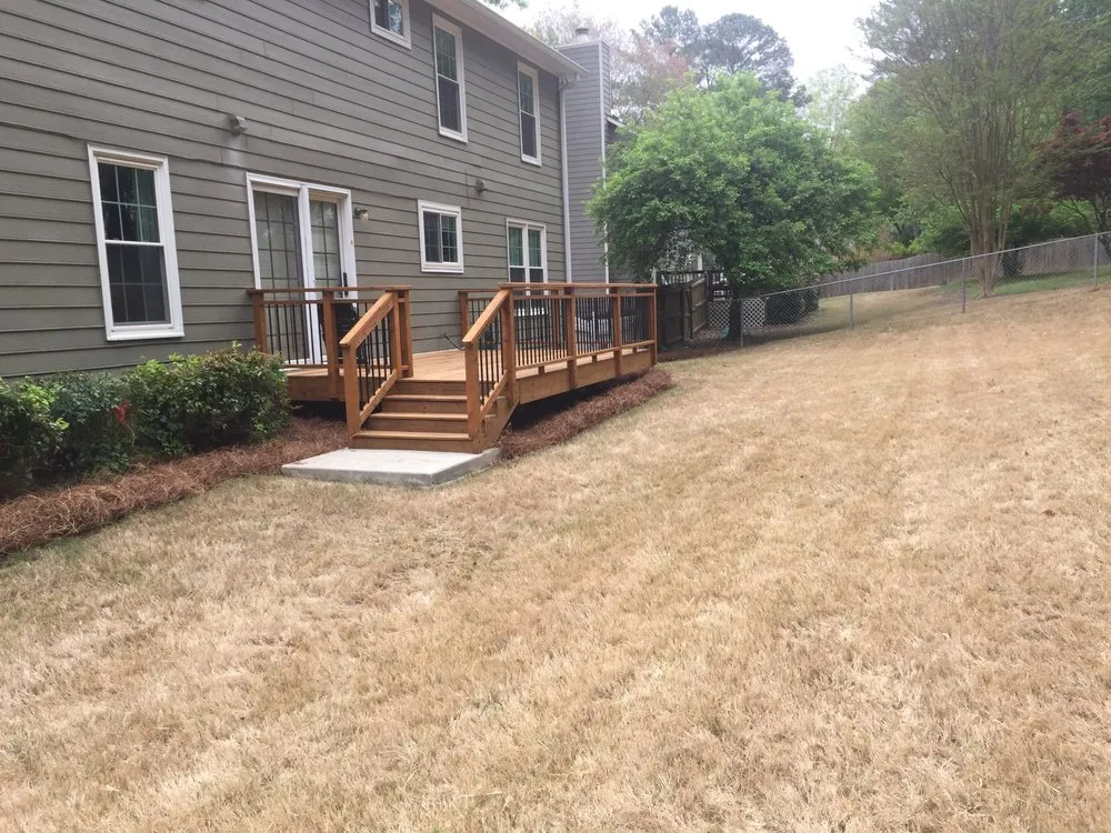 Local lawn mowing service in Loganville, GA by Professional Strawing Services