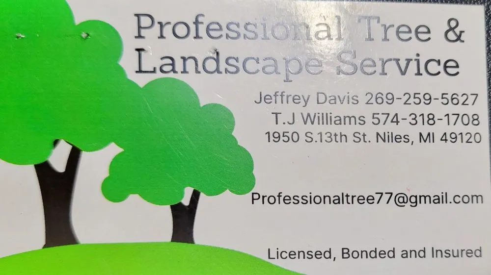 Reliable yard maintenance in Niles, MI by Professional Tree and Landscaping