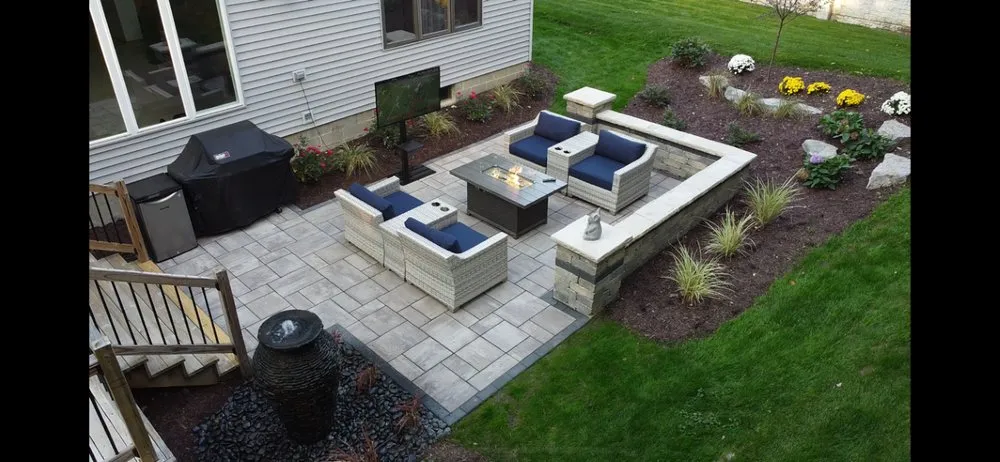 Local residential landscaping with custom design across East Lansing, MI - Professional Turf & Landscape