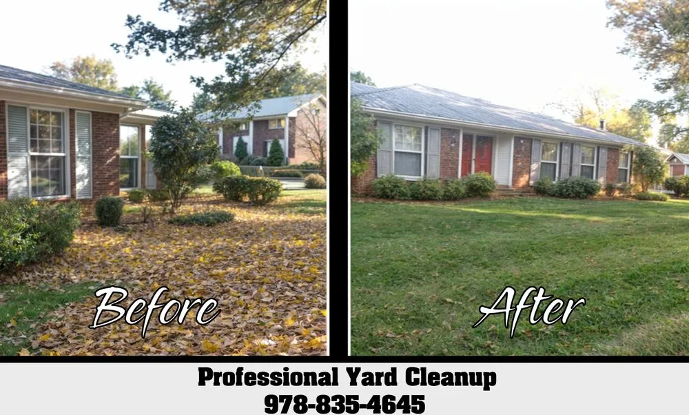 Affordable yard maintenance in Haverhill, MA by Professional Yard Cleanup