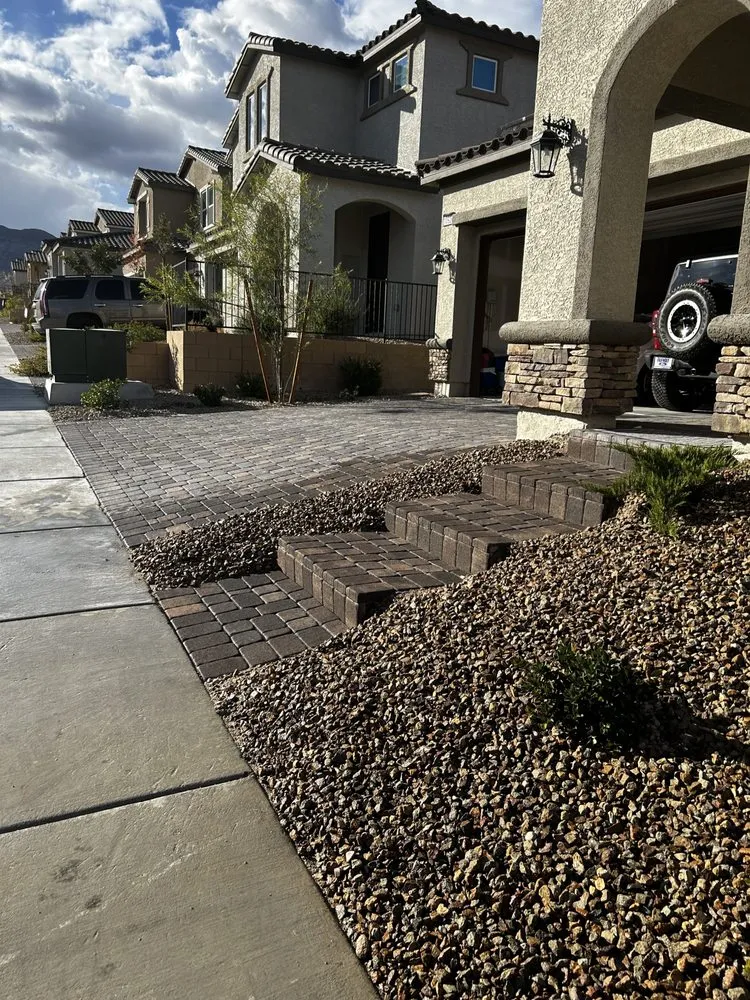 Professional garden landscaping for homes across Las Vegas, NV - Proficient Landscape