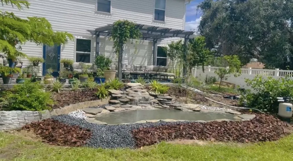 Custom residential landscaping in LaBelle, FL by Profile Gardens