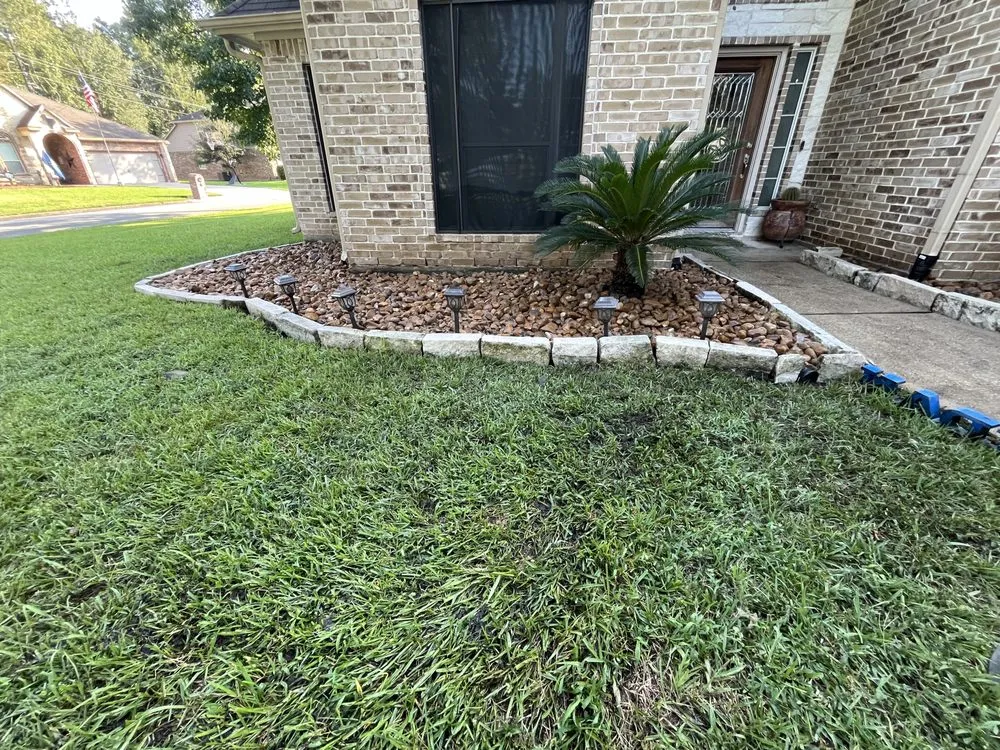Custom landscaping services with custom design across Baytown, TX - Profixd
