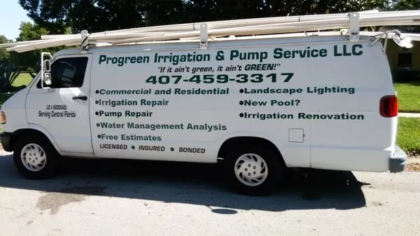 Progreen Irrigation & Pump Service Logo