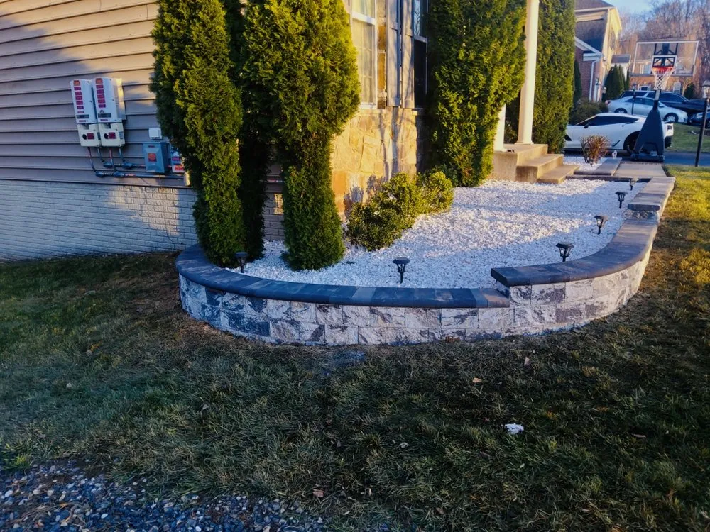 Custom lawn mowing service with custom design across Hyattsville, MD - Progress Hardscape