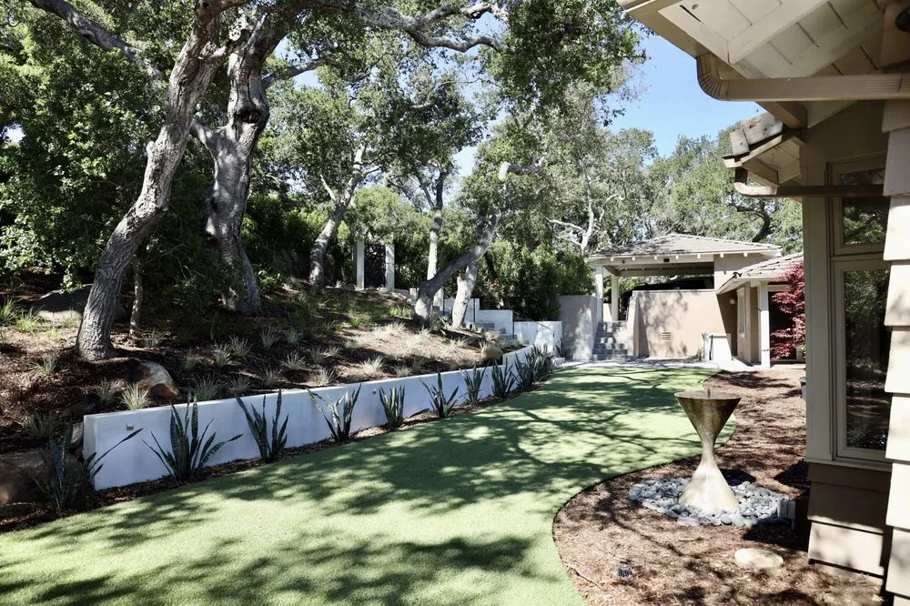 Local landscape installation in Santa Barbara, CA by Progressive Environmental Industries