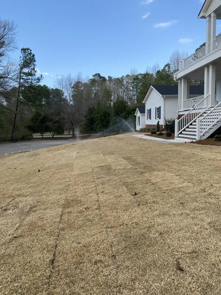 Top-rated lawn mowing service with custom design across Clayton, NC - Progressive Landscapes