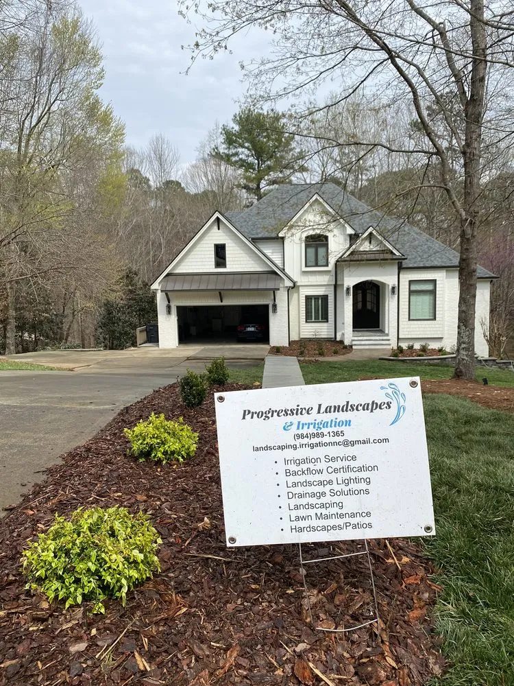 Top-rated residential landscaping in Clayton, NC by Progressive Landscapes