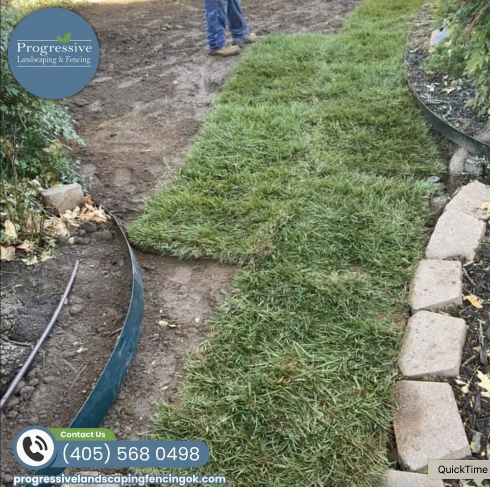 Local yard maintenance for homes in Norman, OK by Progressive Landscaping & Fencing