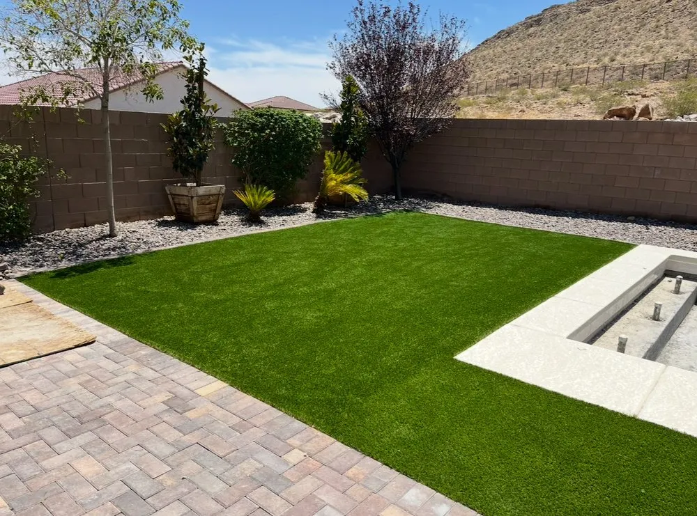 Custom yard maintenance for outdoor upgrades in Las Vegas, NV by Progro Landscape