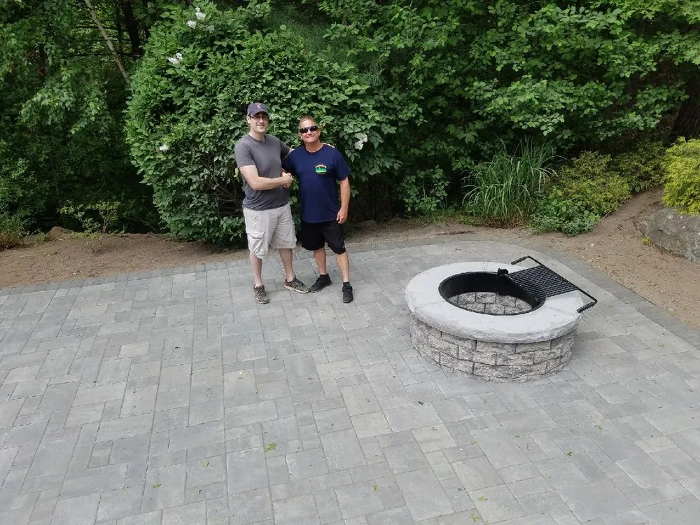 Custom garden landscaping in Norton, MA - ProLand